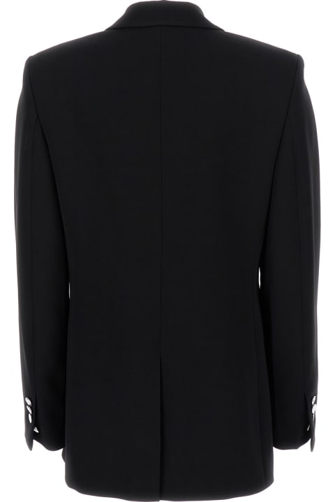 Theory Clothing for Women Theory Black Single-breasted Blazer With Classic Lapels In Technical Fabric Woman