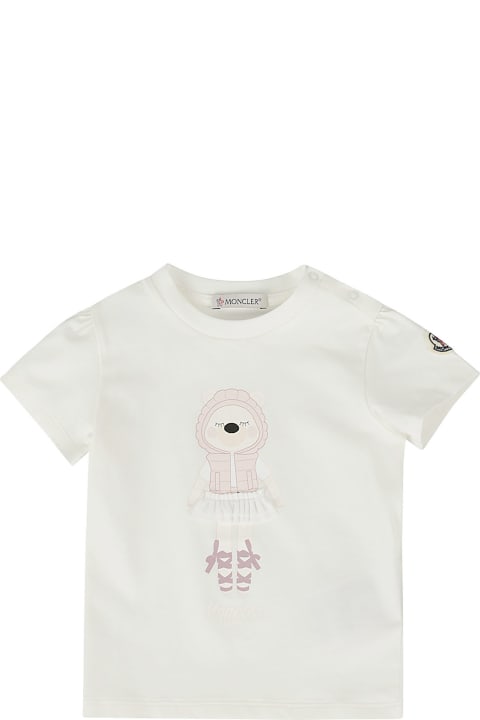Topwear for Baby Girls Moncler Tshirt
