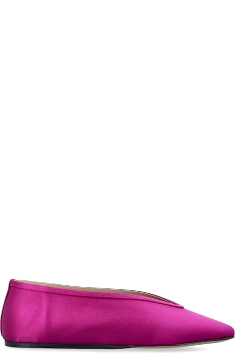 Le Monde Beryl Le Monde Béryl Luna Magenta Satin Slipper