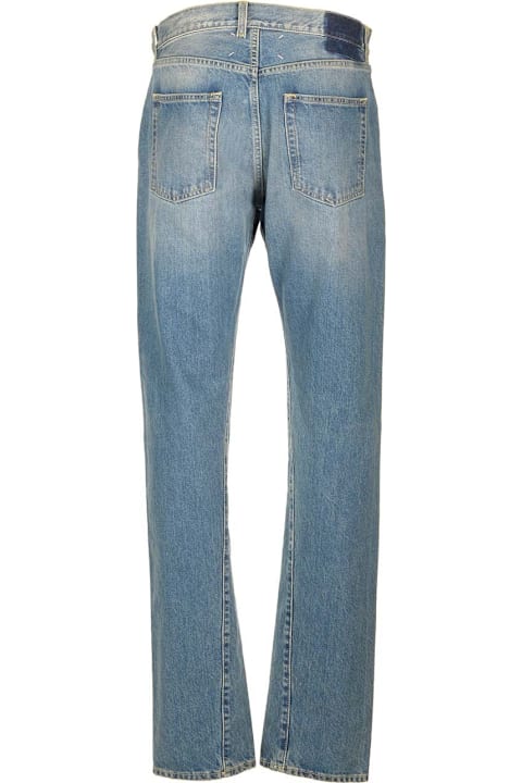 Maison Margiela الجينز لـ القسم الرجالي Maison Margiela Five-pocket, Straight-leg Jeans