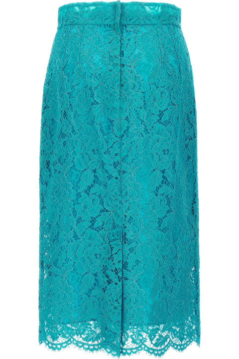 Skirts for Women Dolce & Gabbana Lace Skirt