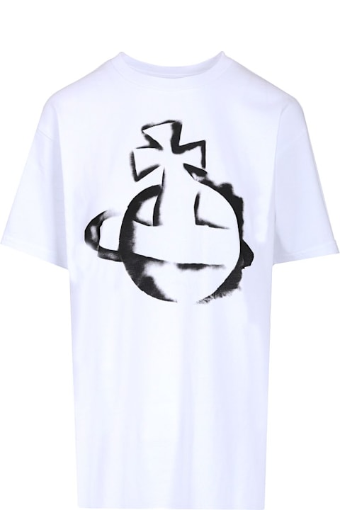 Vivienne Westwood for Kids Vivienne Westwood 'stencil Orb' T-shirt