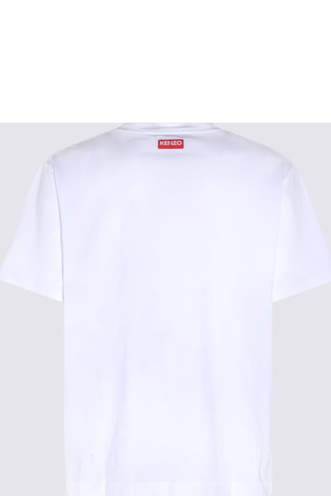 Clothing for Men Kenzo White Cotton T-shirt