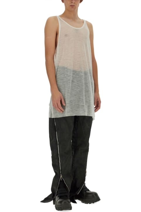 Topwear for Men Rick Owens Knitted Tank Top