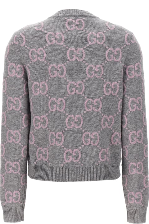 Sweaters for Women Gucci Gg Jaquard Cardigan