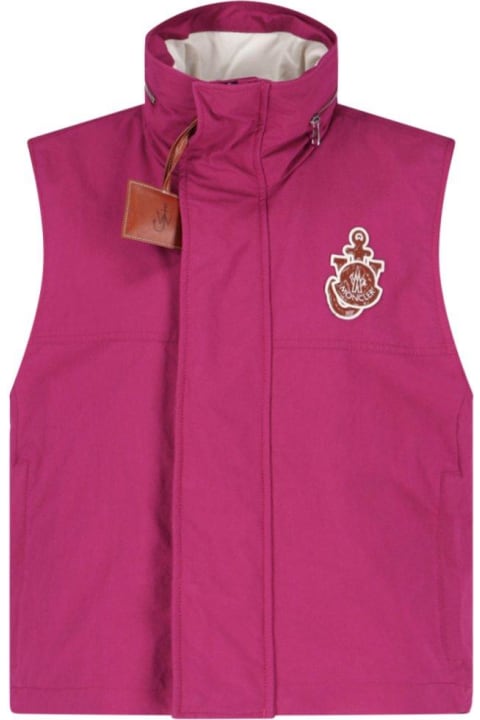Fashion for Women Moncler Capsule Moncler X Jw Anderson Logo Patch Sleeveless Jacket