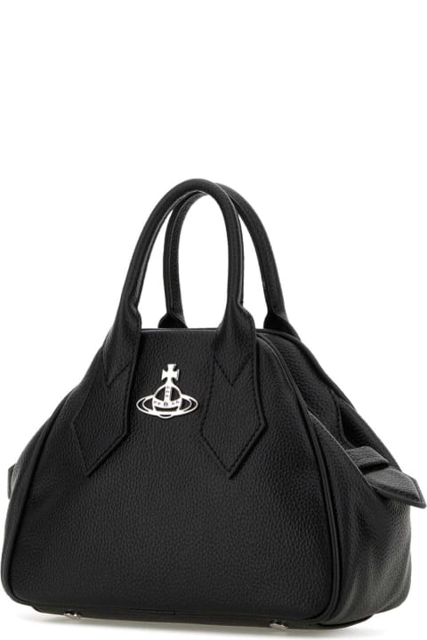 Vivienne Westwood for Women Vivienne Westwood Black Synthetic Leather Small Yasmine Handbag