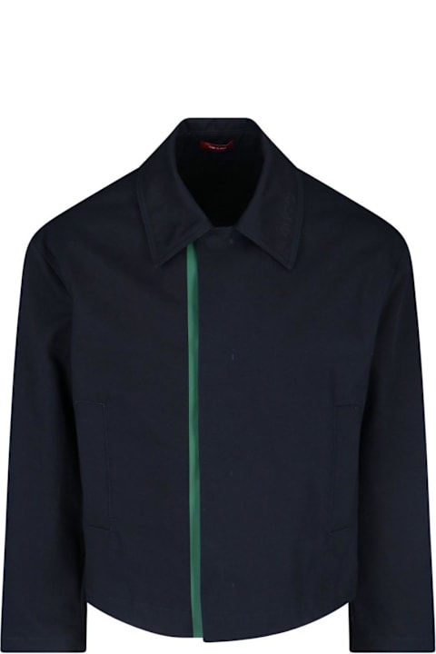 Gucci Coats & Jackets for Men Gucci Logo Jacket
