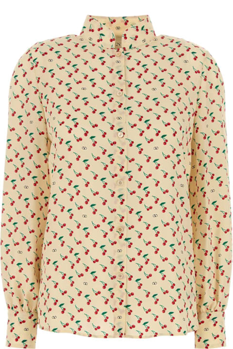 Homeware Valentino Garavani Printed Crepe Shirt