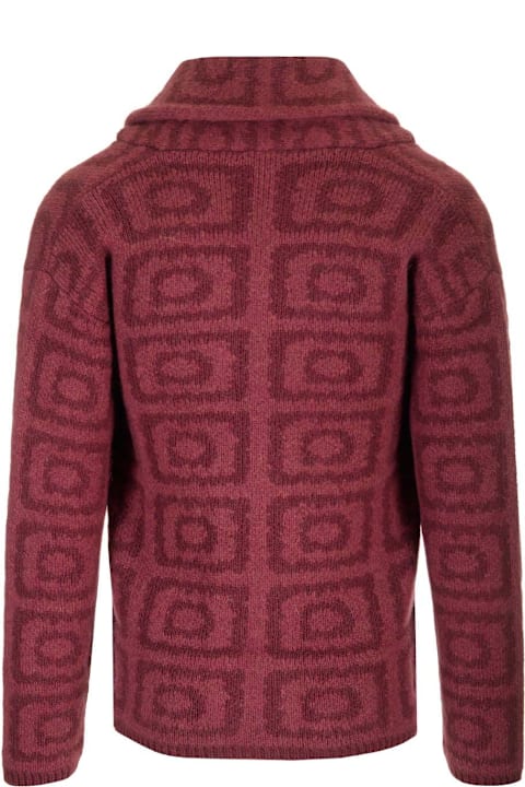 Gabriele Pasini for Men Gabriele Pasini Wool Jacquard Cardigan