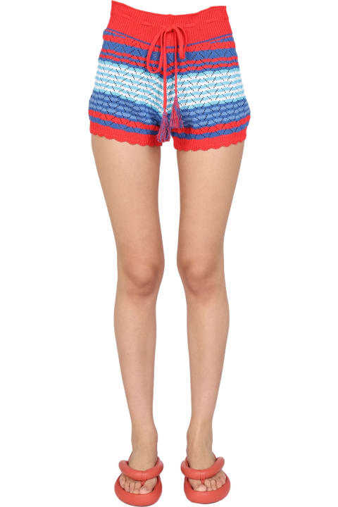 Striped Pattern Shorts