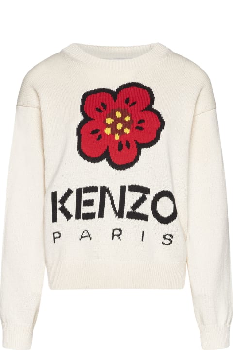 Kenzo Fleeces & Tracksuits for Women Kenzo Long Sleeve Crew-neck Sweater