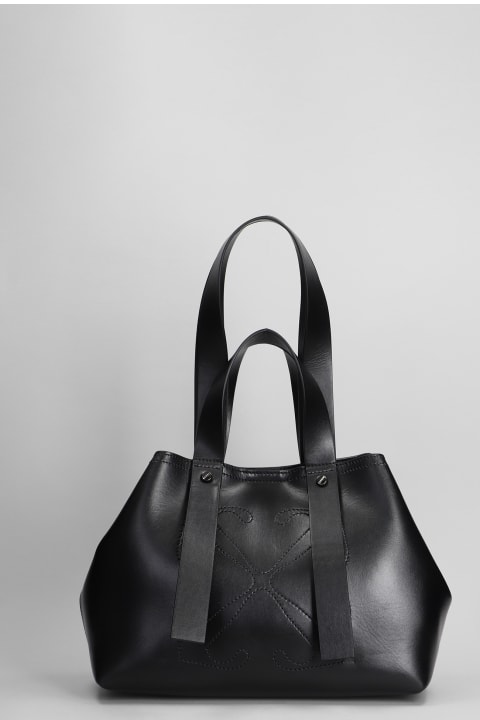 Fashion for Women Off-White Day Off Small Tote In Black Leather