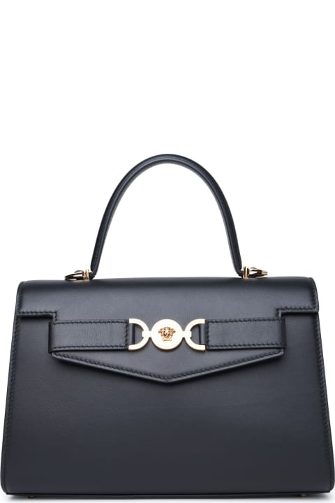 Versace Womenのセール Versace Medium 'medusa '95' Black Leather Bag