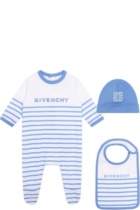 Givenchyのベビーボーイズ Givenchy Givenchy Kids Dresses Clear Blue