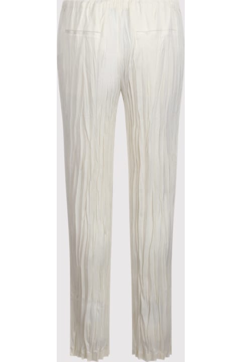 Helmut Lang Pants & Shorts for Women Helmut Lang Helmut Lang Trousers With Wrinkled Effect