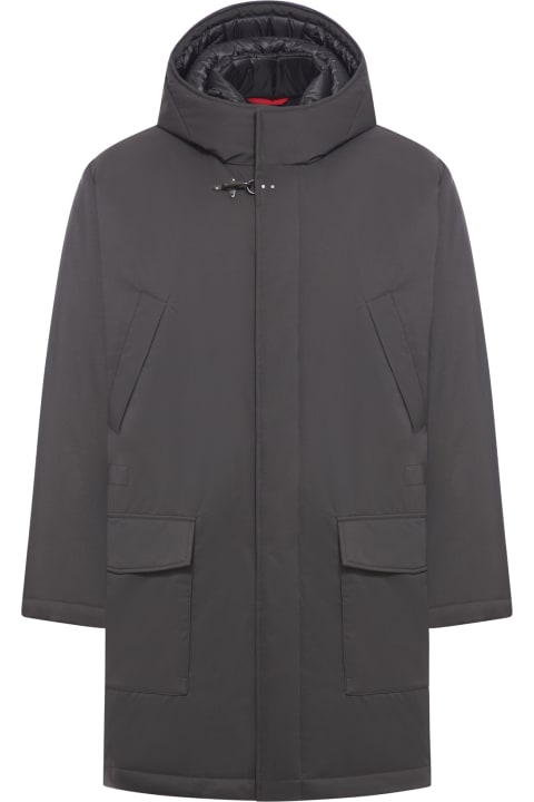 آخر صيحات الموضة من السيدات Fay Padded Technical Fabric Parka