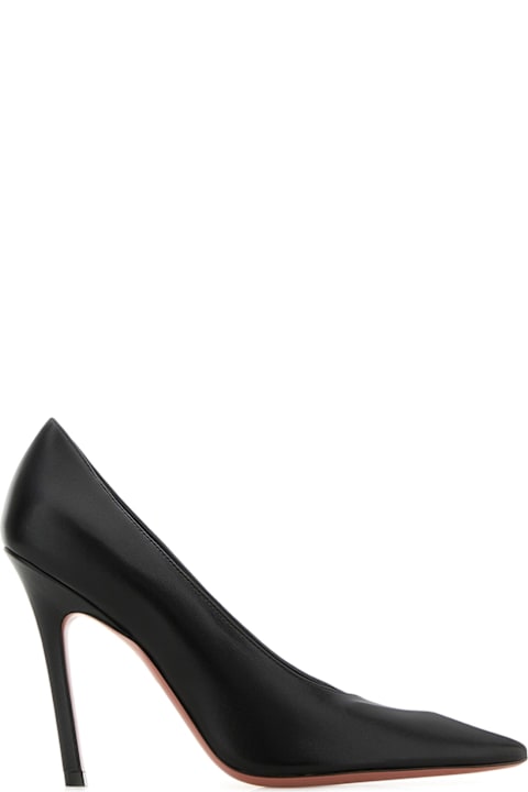 Homeware Amina Muaddi Christine Pump 100 Nappa Black 100