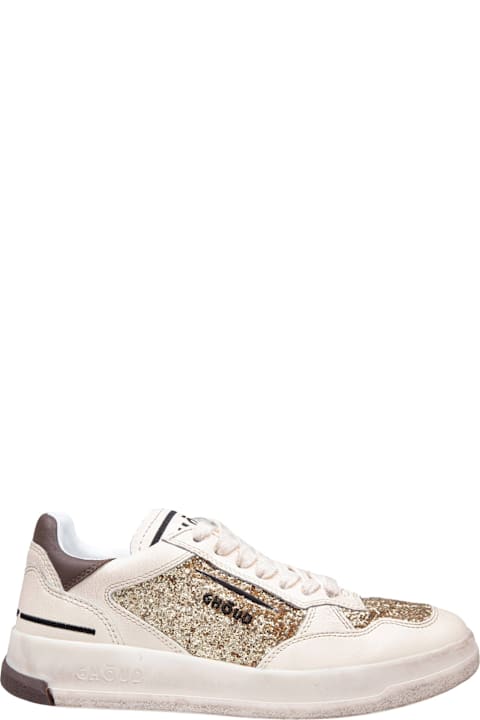 GHOUD Shoes for Women GHOUD Sneakers Tweener Low In Glitter Color Gold