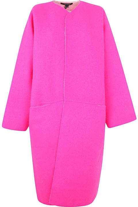 Sofie d'Hoore Coats & Jackets for Women Sofie d'Hoore Double Face Coat With Slit Front Pockets