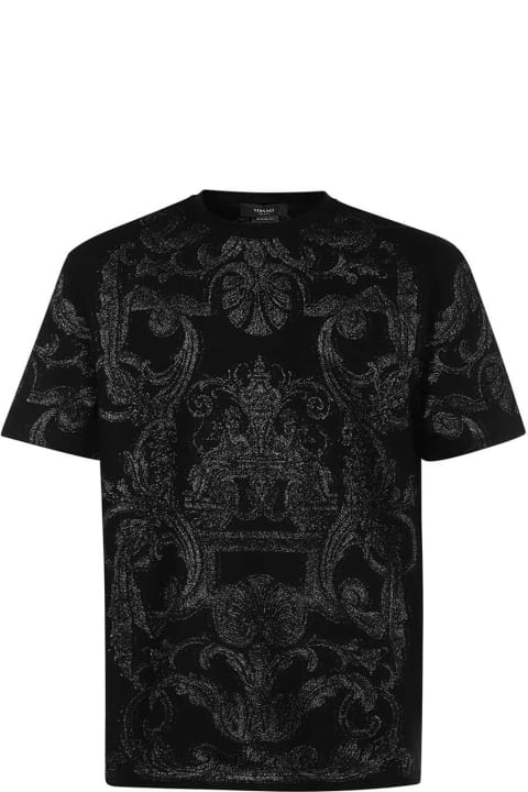 Versace Men Versace Crew-neck T-shirt