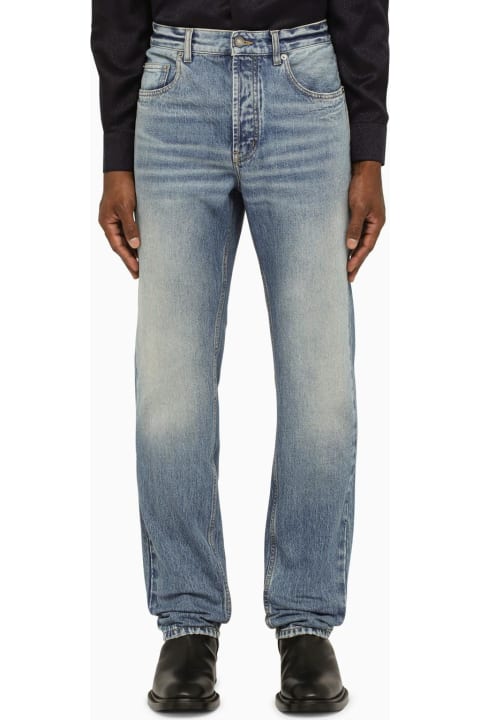 Saint Laurent Sale for Men Saint Laurent Medium Blue Regular Denim Jeans