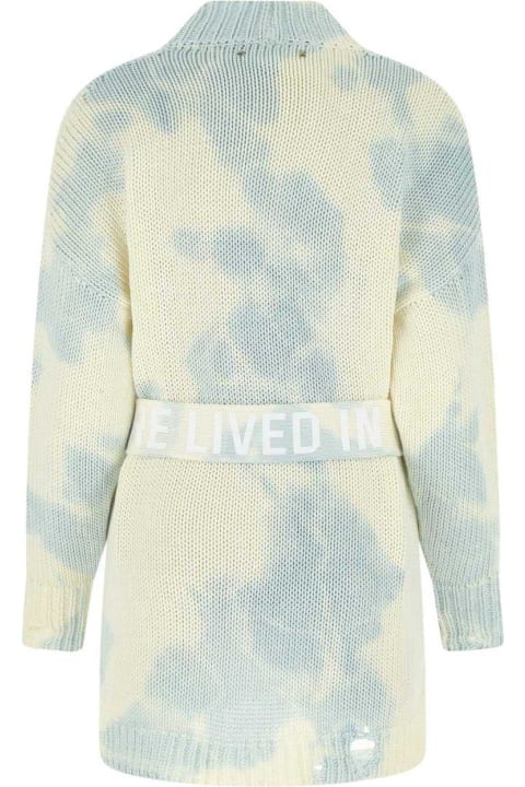 Sweaters for Women Golden Goose Tie-dyed Knitted Cardigan