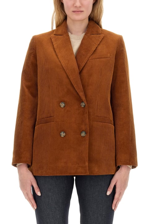 A.P.C. Coats & Jackets for Women A.P.C. Double-breasted Jacket