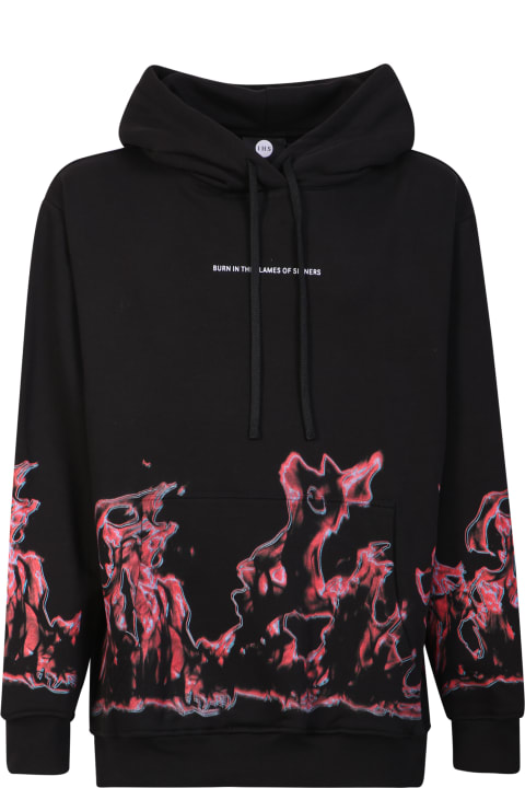 Ihs Fleeces & Tracksuits for Men Ihs Flames Hoodie
