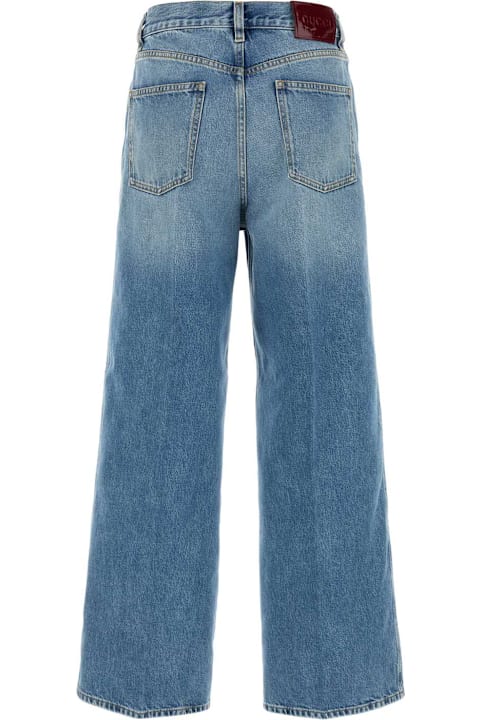 Gucci Clothing for Women Gucci Denim Wide-leg Jeans