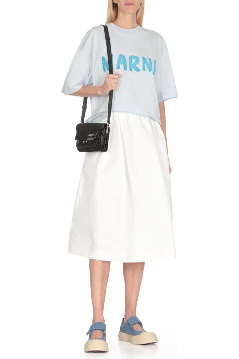 Topwear for Women Marni T-shirt With Logo Marni