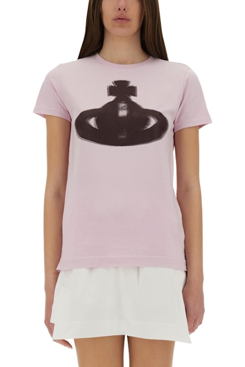 Vivienne Westwood Topwear for Women Vivienne Westwood "halftone Orb" T-shirt