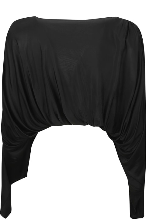 Saint Laurent Clothing for Women Saint Laurent V-neck Cropped Top