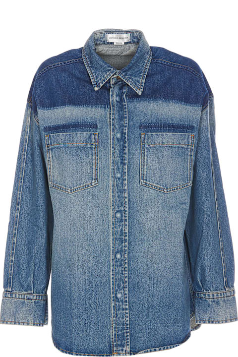 Victoria Beckham for Women Victoria Beckham Oversize Denim Shirt