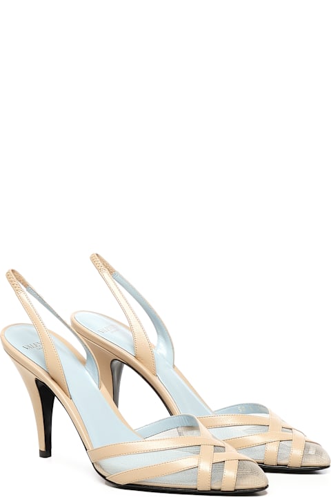 Shoes Sale for Women Valentino Garavani Impudance Slingback In Goatskin And Mesh