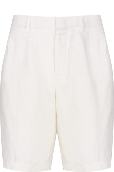Zegna Pants for Men Zegna Linen Shorts