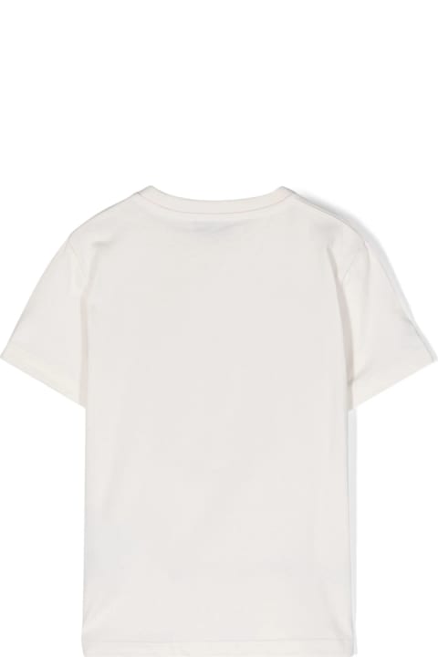 Golden Goose Kids Golden Goose Golden Goose Kids T-shirts And Polos White
