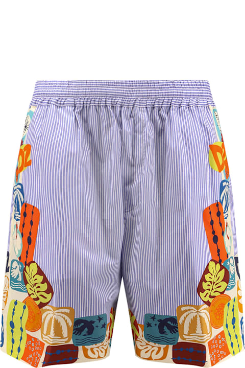 Dsquared2 Pants for Men Dsquared2 Dsquared2 Summer Lovers Cotton Bermuda Shorts