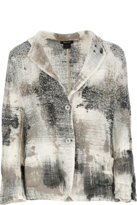 Coats & Jackets for Women Avant Toi Linen Blend Blazer
