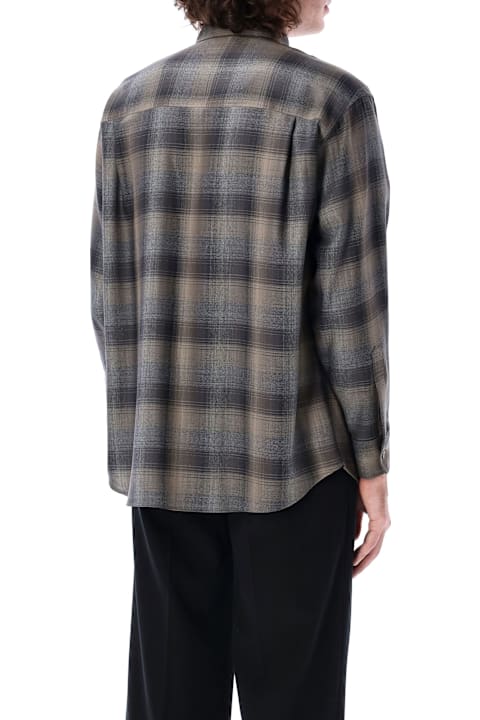 Auralee Shirts for Men Auralee Super Light Wool Check Shirt