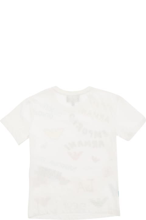 Emporio Armani T-Shirts & Polo Shirts for Girls Emporio Armani 3d3t153j51z0101