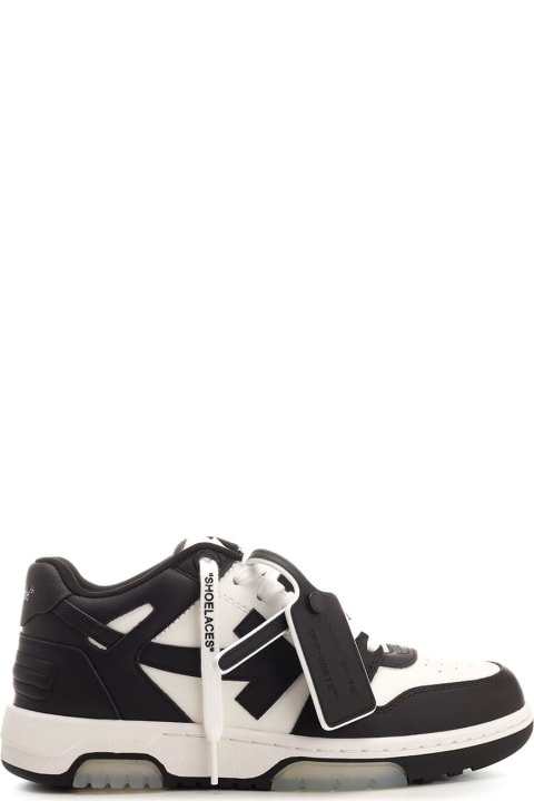 Homeware Off-White White/black 'out Of Office' Sneakers
