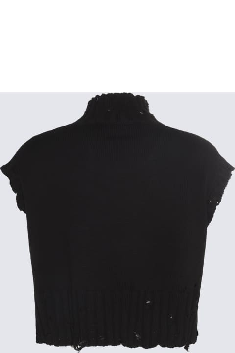 Marni Sweaters for Women Marni Black Cotton Knitwear