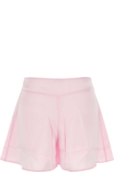 Sale for Women Miu Miu Pink Satin Shorts