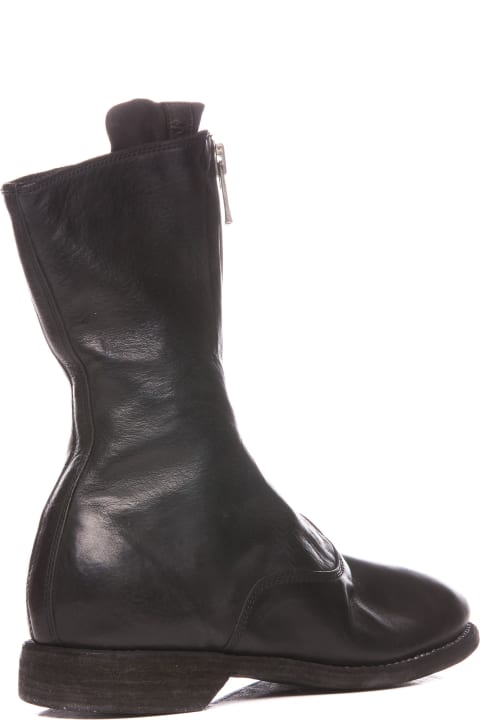 Boots for Women Guidi Front Zip Army Boots