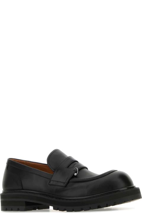 Marni Loafers & Boat Shoes for Men Marni Black Leather Loafers