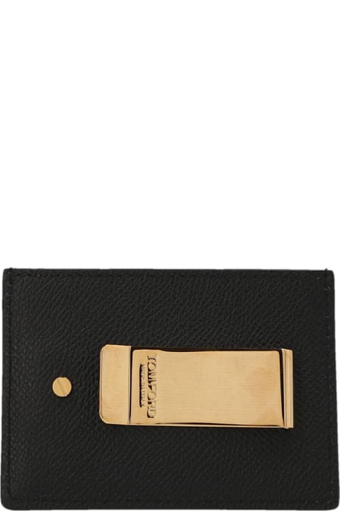 Wallets for Men Tom Ford Logo Card Holder