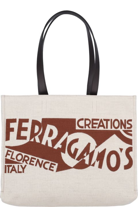 Ferragamo Bags for Women Ferragamo Logo Tote Bag