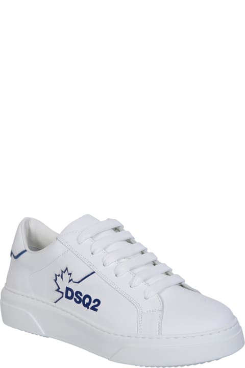 Dsquared2 for Men Dsquared2 Bumper White/blue Sneakers