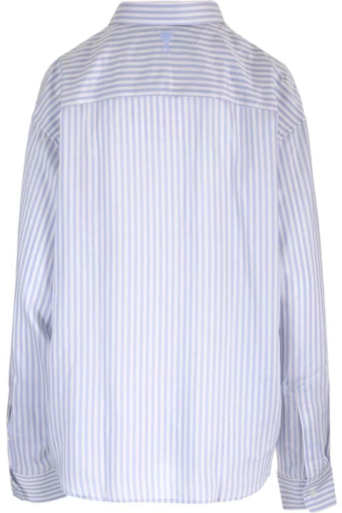 Ami Alexandre Mattiussi Topwear for Women Ami Alexandre Mattiussi Striped Button-up Shirt